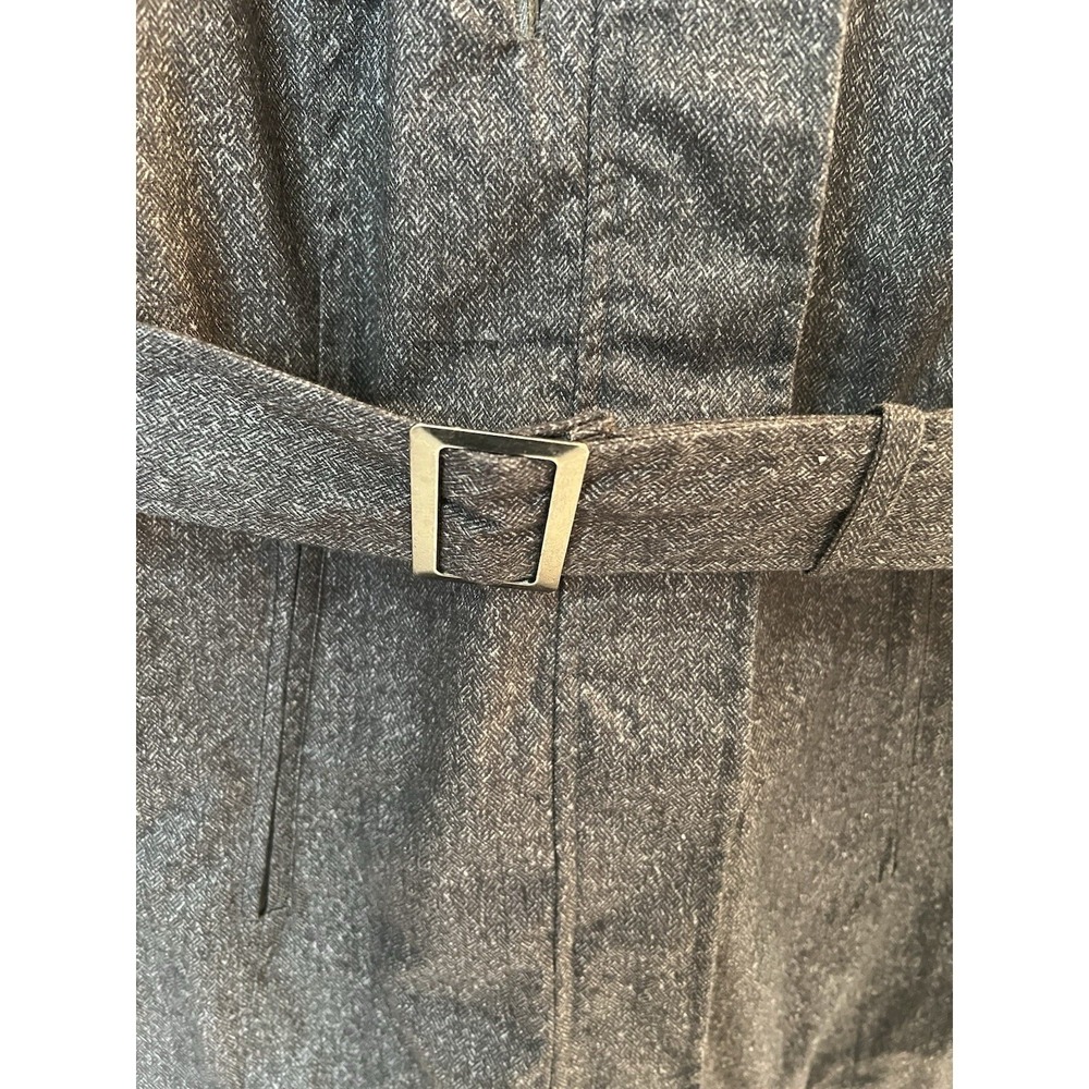 NFL Super Bowl The North Face Jacket Women Small Herringbone Belted Parka - Picture 6 of 16